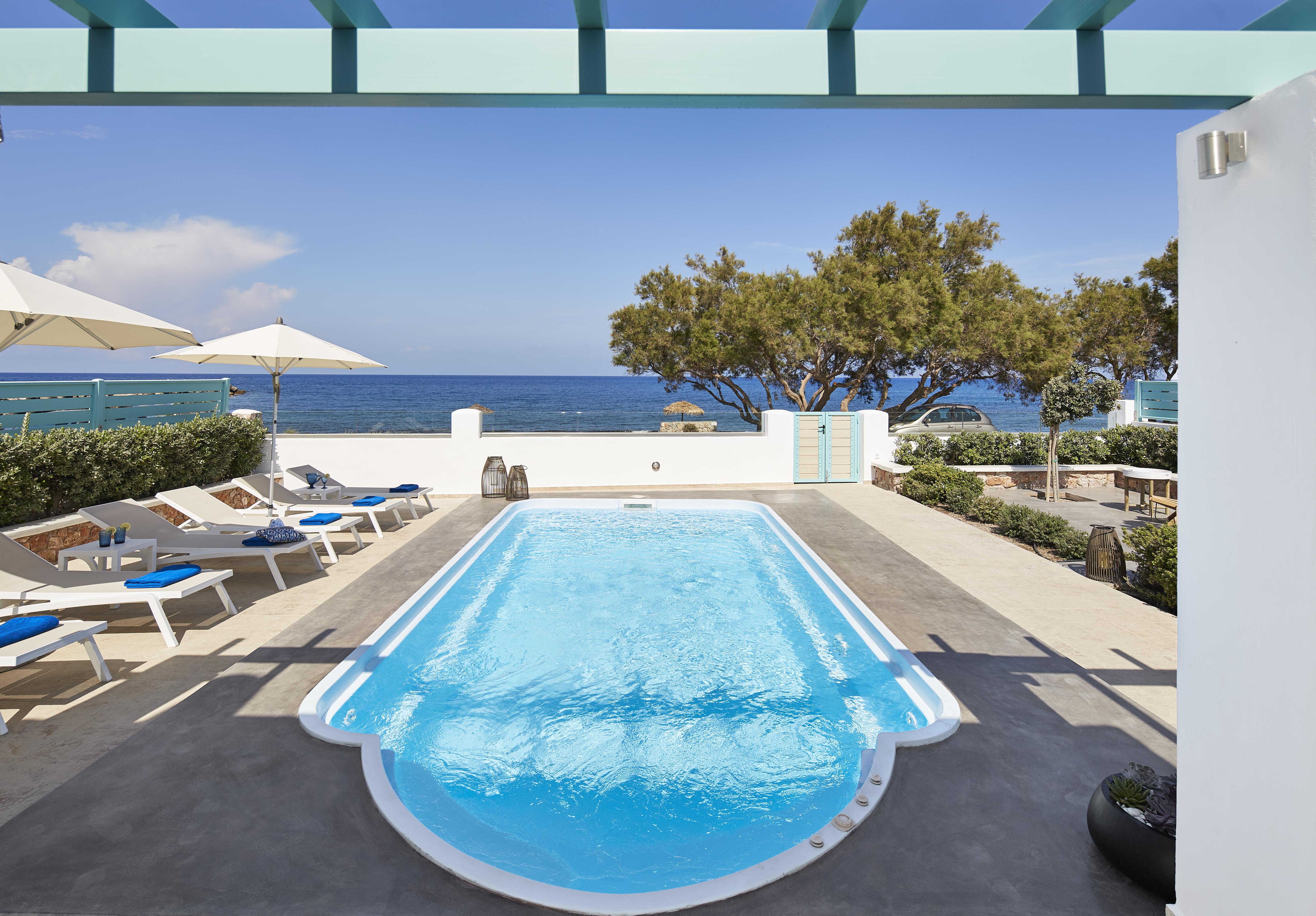 Almyriki Beach Villa โมโนลิธอส ภายนอก รูปภาพ